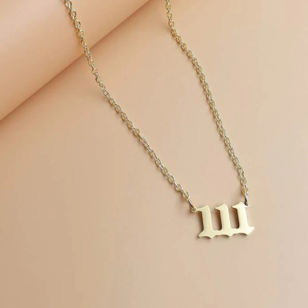 n e w | angel number necklace ⭐️